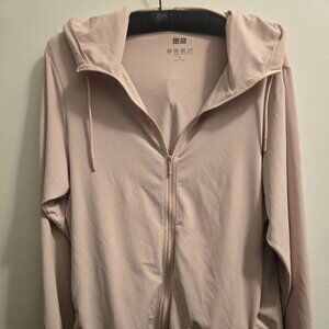 AIRism MESH UV PROTECTION FULL-ZIP HOODIE Soft Pink